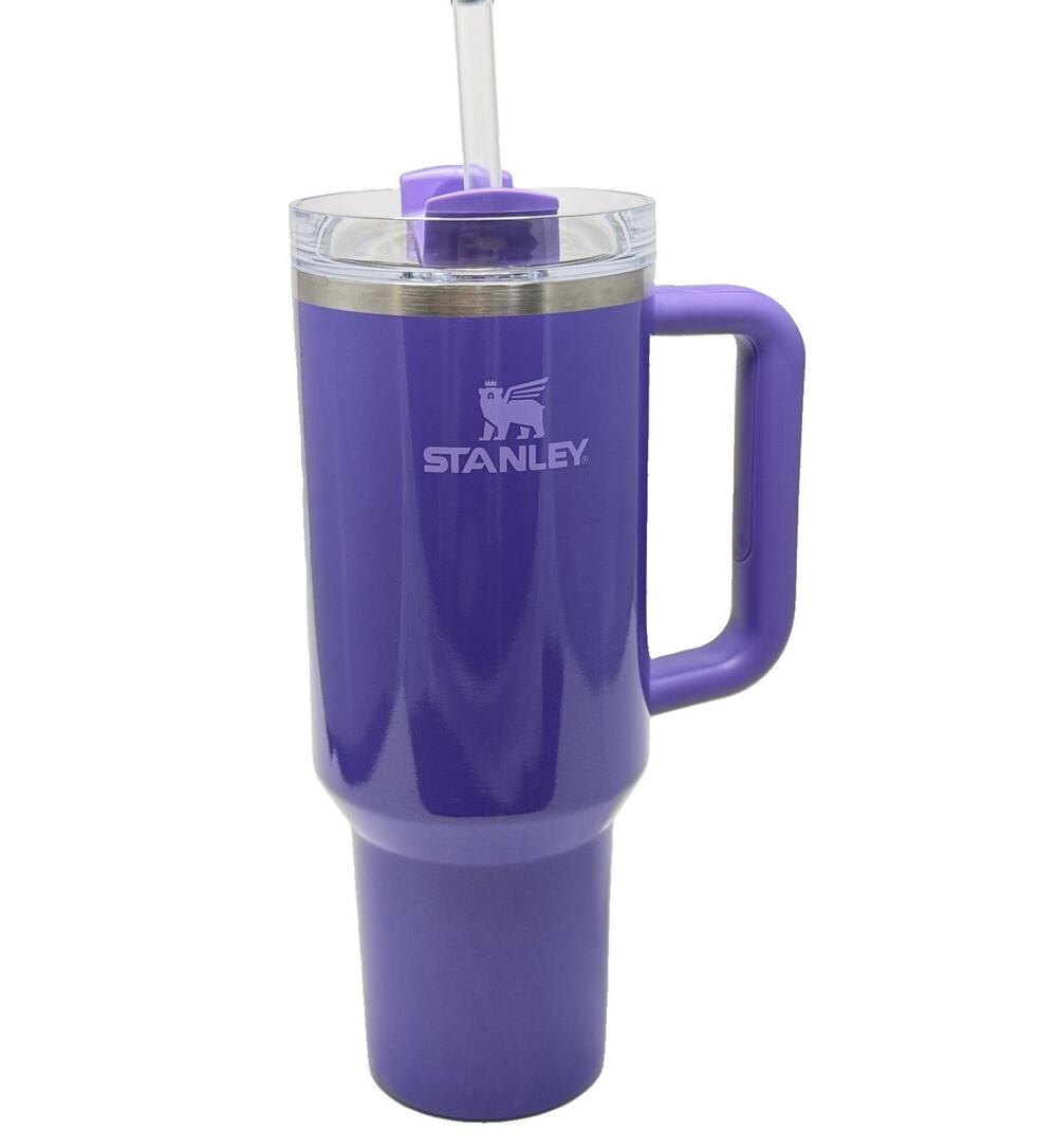 Stanley DAHLIA Shimmer Flowstate Quencher H2.0 Tumbler 40oz Limited Edition Rare